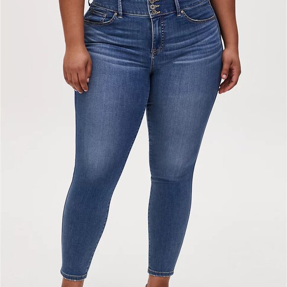 torrid Denim - NWT Torrid High Rise Jegging Jeans Light Wash Women's Size 30R 30 H13548
